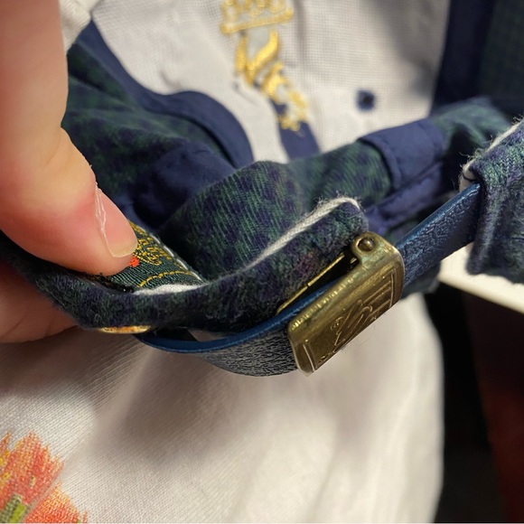 1996 Atlanta Olympics Vintage Blue / Green Plaid Embroidered Vintage Hat - Picture 5 of 9